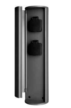 Preview: Energieverteiler - Arawan 400 mm, 3680 W, Grau