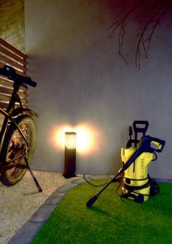 Energieverteiler - Puka Mana 620 mm, 3680 W, 1x max. 13 W E27, Grau