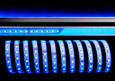 Preview: LED Stripe - Standard, SMD, 24V-15W, RGB/3000K, 5m, Silikon