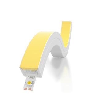Preview: LED Stripe - D Flex Line Top-View, Neon, 24V-10W, 3000K, 5m, PU