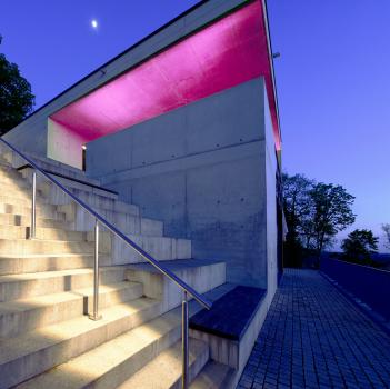 Preview: LED Stripe - D Flex Line Top-View, Neon, 24V-10W, RGB/3000K, 5m, PU