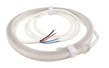 Preview: LED Stripe - Sauna, COB, 24V-15W, RGB, 2m, Silikon