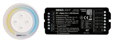 Preview: Steuerung RF - RF-smart, Starter-Set LED Single/CCT, 12-48V, 20A inkl. Fernb.