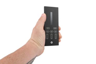 Preview: Steuerung RF - RF-smart, Standfernbedienung, schwarz, 3 Zonen, Single