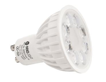 Preview: Leuchtmittel - RF-smart, GU10, RF+Zigbee, 4 W, RGB+2700-6500 K, 25 Grad