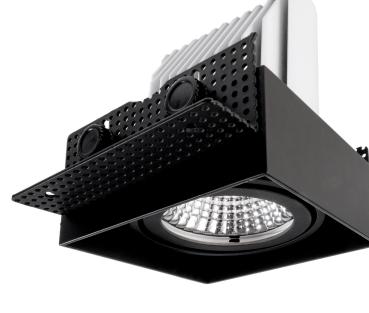 Preview: Mechanisches Systemzubehör - Kardaneinsatz ohne Rahmen für Modular System COB