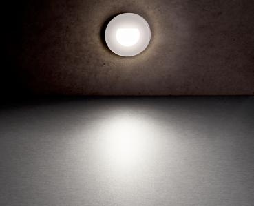 Preview: Mechanisches Systemzubehör - Glas-Abdeckung milchig rund weiß für Alwaid