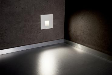 Preview: Mechanisches Systemzubehör - Abdeckung eckig weiß Stufe für Alwaid