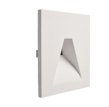 Preview: Mechanisches Systemzubehör - Abdeckung eckig weiß Winkel für Alwaid