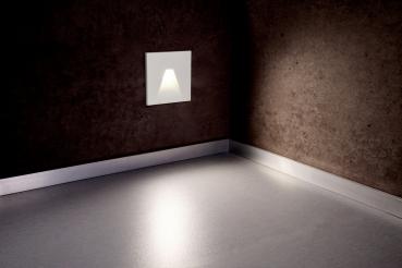 Mechanisches Systemzubehör - Abdeckung eckig weiß Winkel für Alwaid