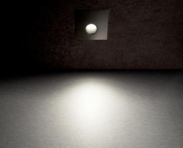 Preview: Mechanisches Systemzubehör - Abdeckung eckig schwarz Auge für Alwaid