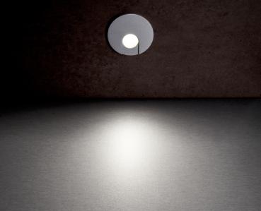 Preview: Mechanisches Systemzubehör - Abdeckung rund Hellgrau Auge für Alwaid