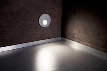 Preview: Mechanisches Systemzubehör - Abdeckung rund Hellgrau Auge für Alwaid