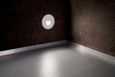 Preview: Mechanisches Systemzubehör - Abdeckung rund weiß für Alwaid