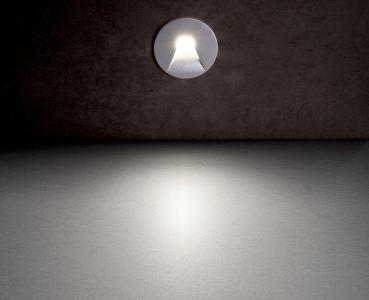 Preview: Mechanisches Systemzubehör - Abdeckung rund Hellgrau Winkel für Alwaid