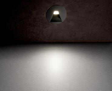 Preview: Mechanisches Systemzubehör - Abdeckung rund schwarz Winkel für Alwaid