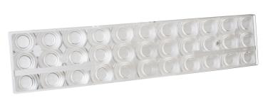 Mechanisches Systemzubehör - 90° Linse für Deckenaufbauleuchte Draconis Symmetrisch