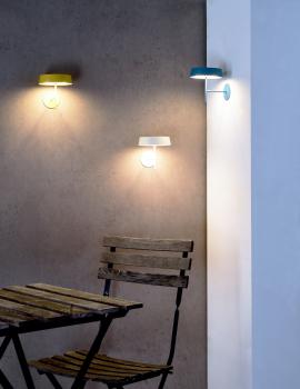 Preview: Mechanisches Systemzubehör - Wandhalter für Magnetleuchte Miram Blau