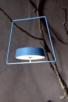 Preview: Mechanisches Systemzubehör - Pendel für Magnetleuchte Miram Blue