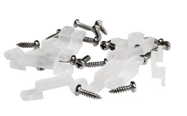 Mechanisches Systemzubehör - Silikon Klammern für Sauna / Facade Long Run W/CCT Stripe