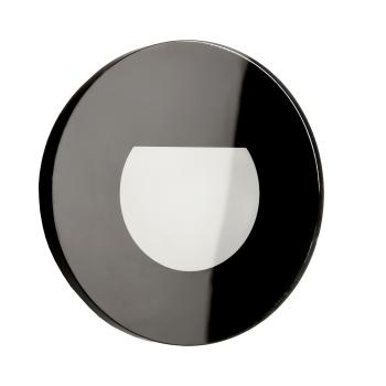 Mechanisches Systemzubehör - Glas-Abdeckung milchig rund schwarz für Alwaid