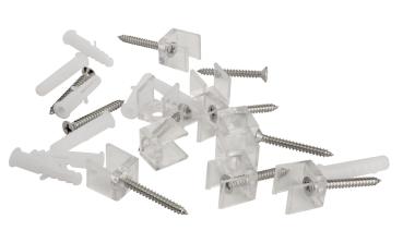 Mechanisches Systemzubehör - Montageklammern Set 10 St. für Neon Omniflex Mini