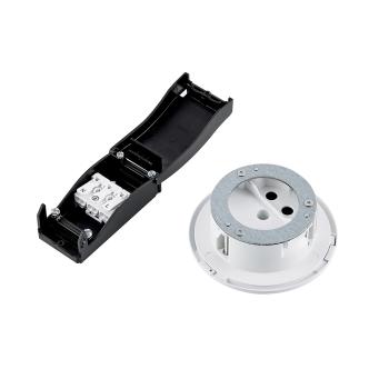 Mechanisches Montagezubehör - 68 mm Deckeneinbauadapter für Pendelleuchten, weiß