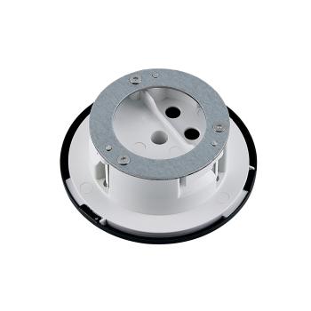 Preview: Mechanisches Montagezubehör - 68 mm Deckeneinbauadapter für Pendelleuchten, schwarz