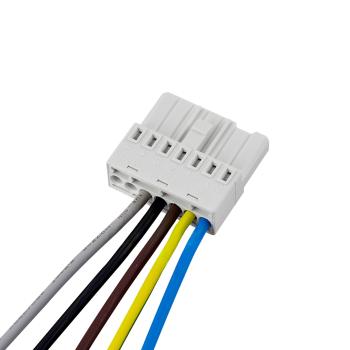 Elektrisches Systemzubehör - Sanotrunk Universal Einspeisebuchse On/Off verdrahtet WAGO 267-501