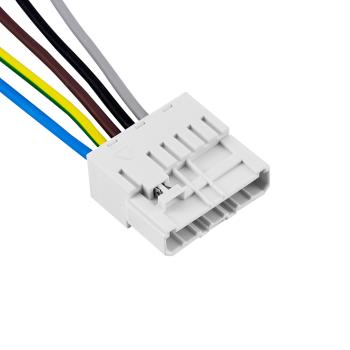 Preview: Elektrisches Systemzubehör - Sanotrunk Universal Einspeisestecker On/Off verdrahtet WAGO 267-510