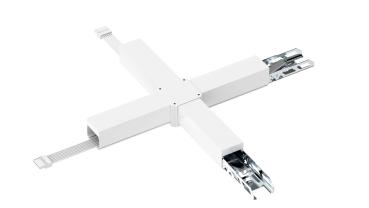 Elektrisches Systemzubehör - Sanotrunk, X-Verbinder gerade 7 Adern, DALI, für Tragschiene