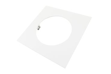 Mechanisches Montagezubehör - Reduzierring eckig 210/135 mm, Verkehrsweiß