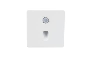 Mechanisches Systemzubehör - Abdeckung Square für Alwaid Pro Motion, schmaler Lichtkegel, Weiß