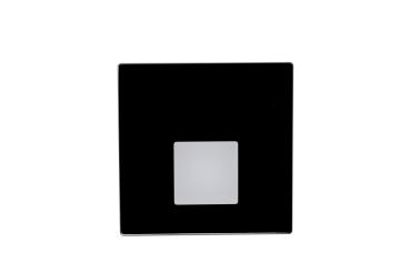 Mechanisches Systemzubehör - Abdeckung Square Glas für Alwaid Pro, viereck Lichtkegel, Schwarz