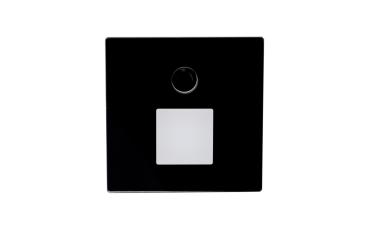 Mechanisches Systemzubehör - Abdeckung Square Glas für Alwaid Pro Motion, viereck Lichtkegel, Schwarz