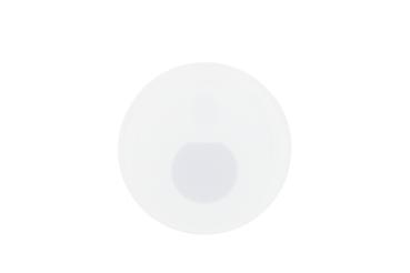 Mechanisches Systemzubehör - Abdeckung Round Glas für Alwaid Pro, halbrund Lichtkegel, Weiß