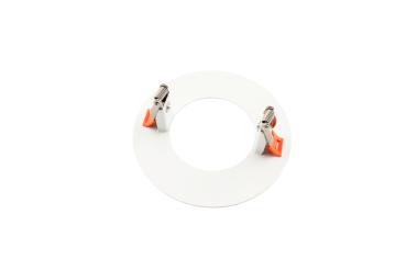 Preview: Mechanisches Montagezubehör - Reduzierring rund 130/70 mm, Signalweiß