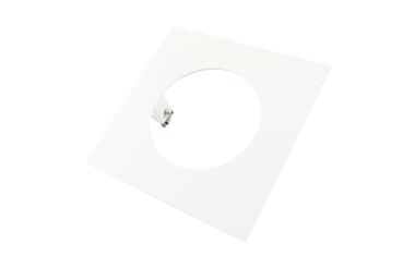 Mechanisches Montagezubehör - Reduzierring eckig 155/95 mm, Signalweiß