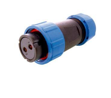 Elektrisches Montagezubehör - Weipu HQ 12/24/48V Buchse Sonder 2-polig