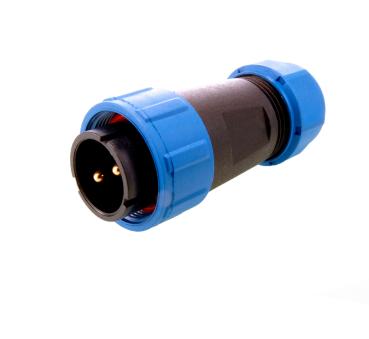 Elektrisches Montagezubehör - Weipu HQ 12/24/48V Stecker 2-polig