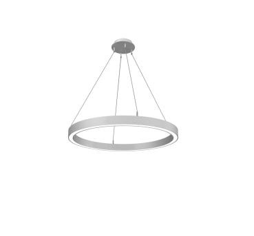 Pendelleuchte - Lautaro 900/60 Down Opal M3, 59 W, DALI, 4000 K, Weiß