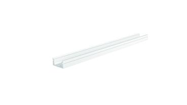 Profil - U-Profil flach AU-01-08, 2m, Weiß