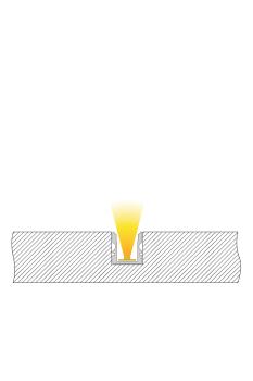 Preview: Profil - U-Profil hoch AU-02-08, 3m, Silber
