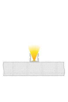 Preview: Profil - U-Profil hoch AU-02-10, 2m, Silber