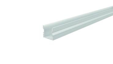 Profil - U-Profil hoch AU-02-10, 2m, Weiß