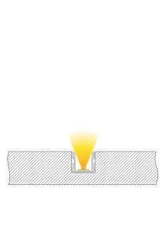 Preview: Profil - U-Profil hoch AU-02-10, 3m, Silber