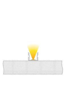 Preview: Profil - U-Profil hoch AU-02-12, 2m, Silber