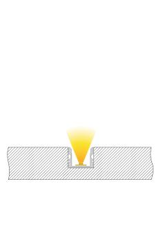 Preview: Profil - U-Profil hoch AU-02-12, 2m, Silber