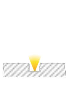 Preview: Profil - U-Profil hoch AU-02-15, 1m, Silber