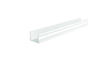 Profil - U-Profil hoch AU-02-15, 2m, Weiß